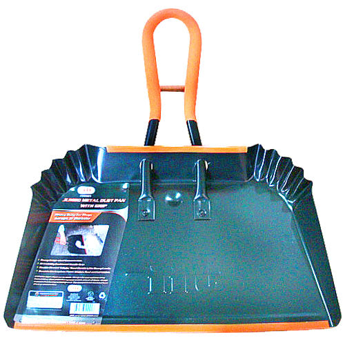 99921-IIT JUMBO METAL DUST PAN WITH GRIP