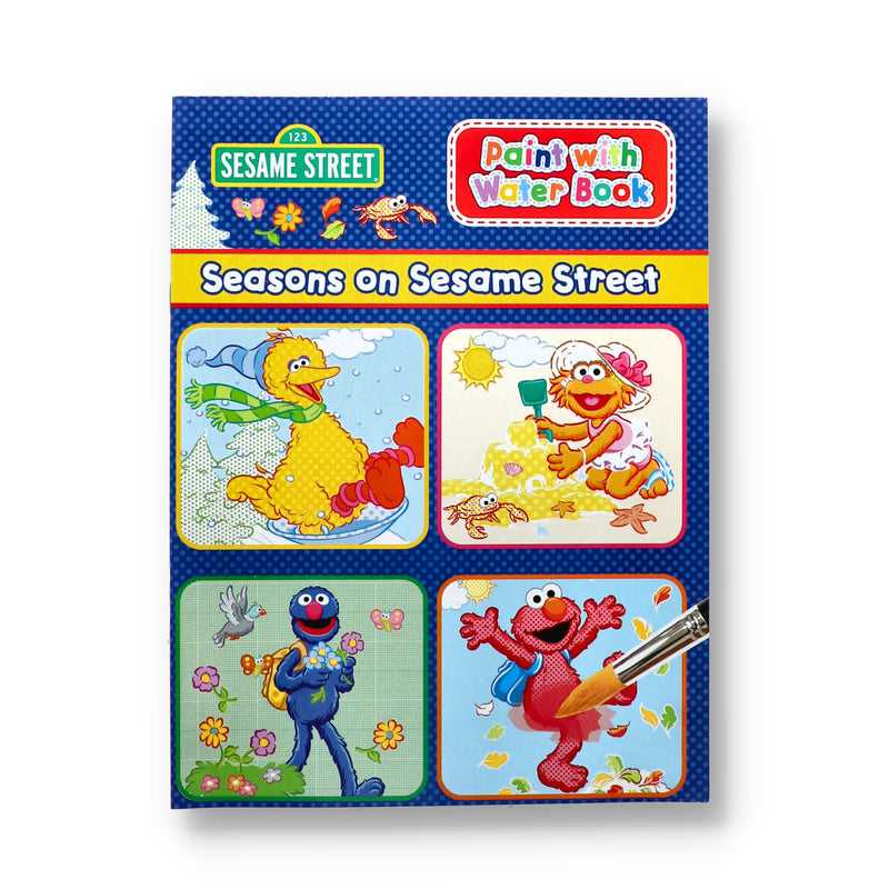SESAME STREET PAINT WITH WATER BOOK