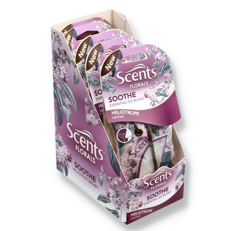 SACHET SCENTS HELIOTROPE CAR AIR FRESHENER