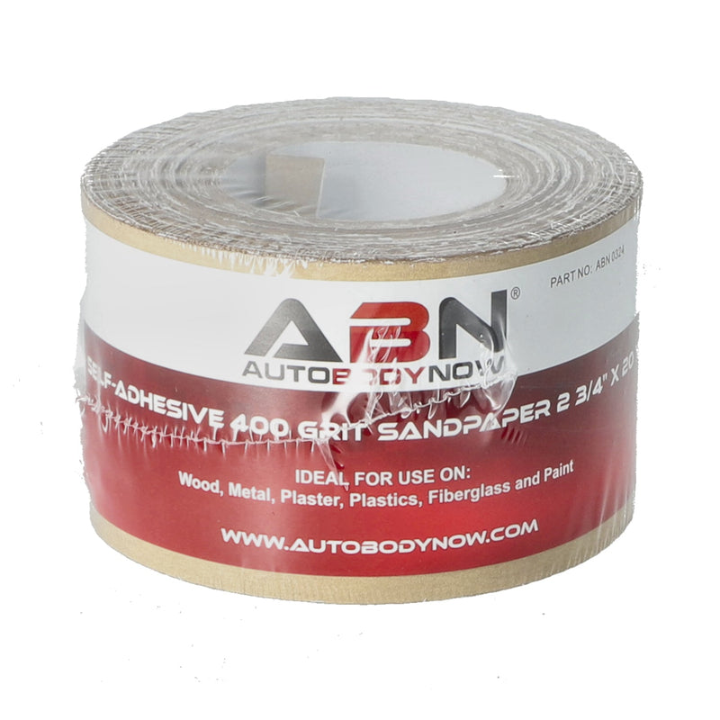 ABN 2-3/4''x20 YARD PSA SANPAPER ROLL 400 GRIT