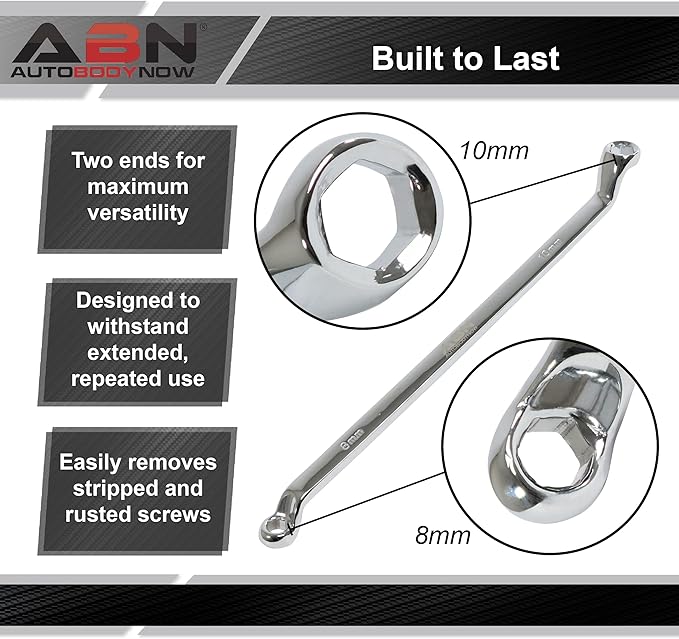 ABN OFFSET BRAKE BLEADER WRENCH 8 & 10MM