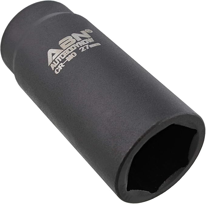 ABN 1/2'' DRIVE 27MM DEEP IMPACT SOCKET 6 POINT CR-MO