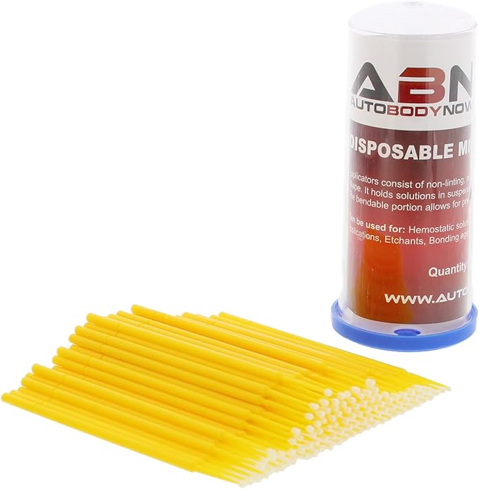 ABN 100CT DISPOSABLE MICRO BRUSH-APPLICATOR LINT FREE