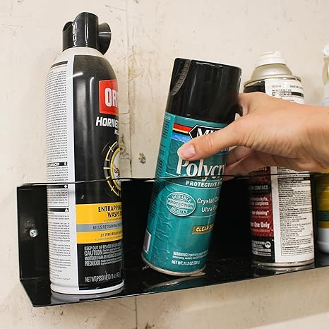 ABN 5-SLOT MAGNETIC METAL SPRAY BOTTLE HOLDER