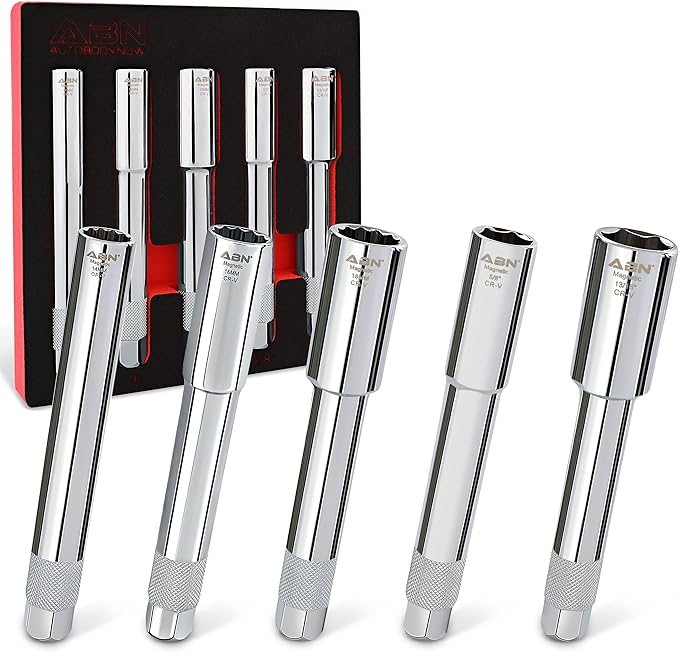 ABN 5PC 3/8'' DRIVE EXTRA DEEP SOCKET SET