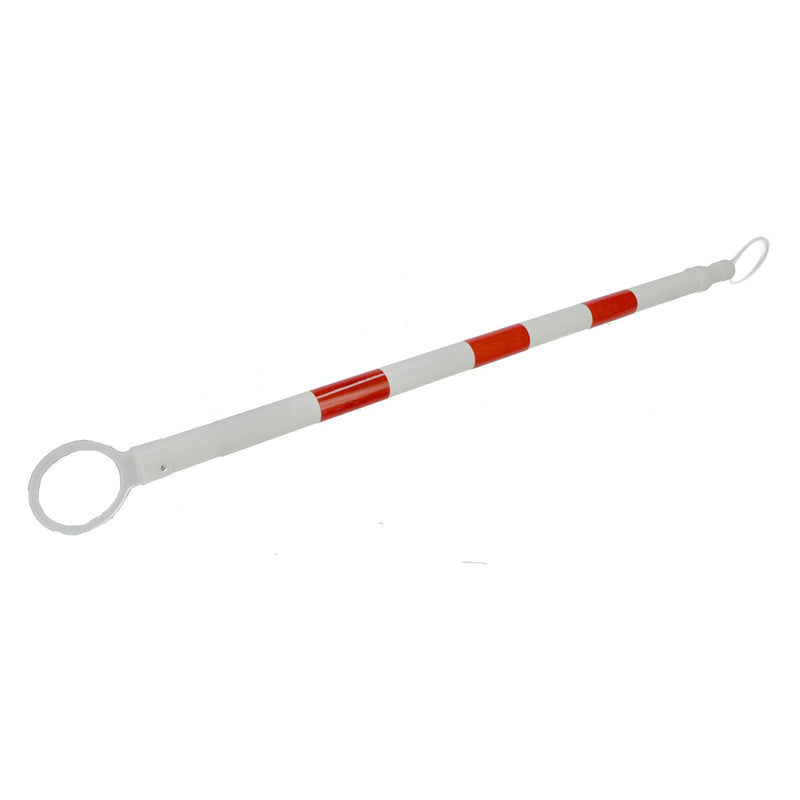 6PK EXTENDABLE REFLECTIVE TRAFFIC CONE BAR 4-6.5'