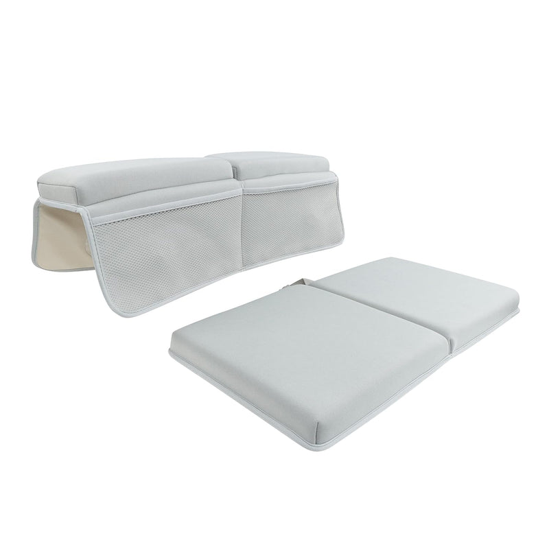 ACORN BABY BATH KNEELER & ELBOW PAD REST WITH STORAGE NET SET