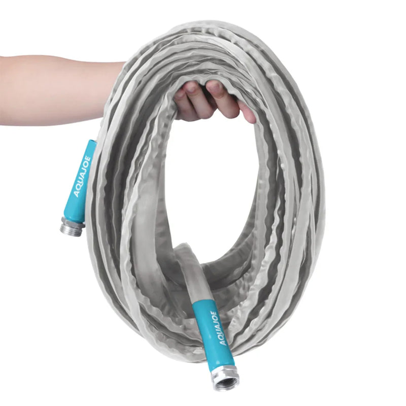 AQUA JOE 25' FIBERJACKET GARDEN HOSE 1/2'' INSIDE DIAMETER - NO AMAZON