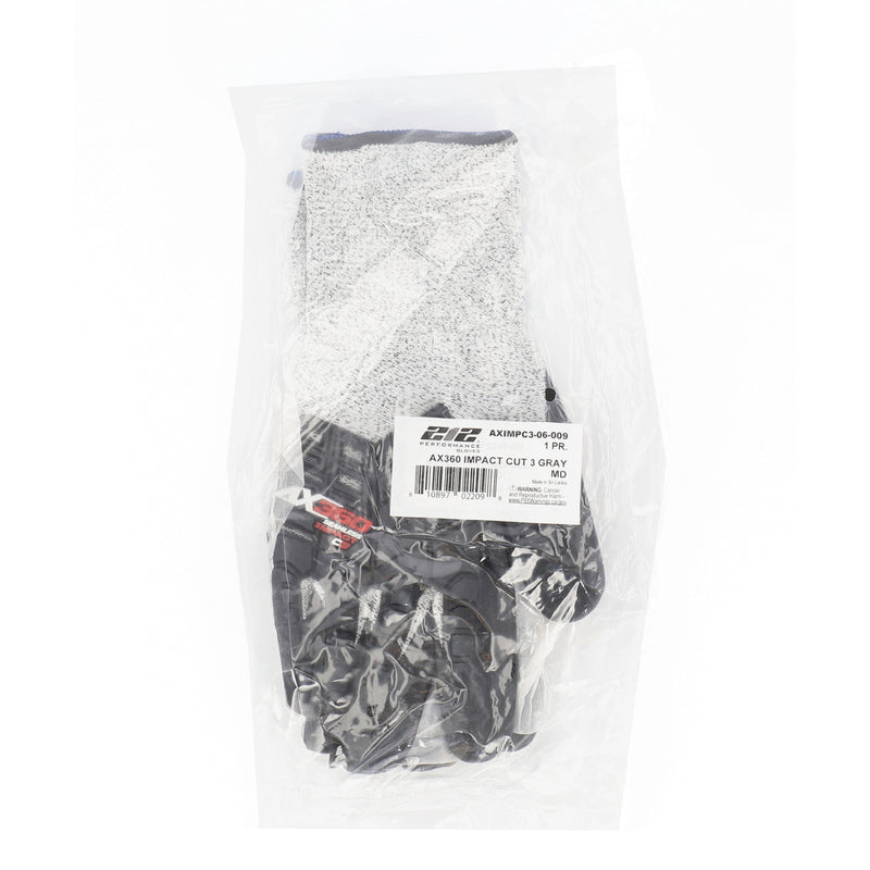 212 PERFORMANCE AX360 IMPACT GLOVES MEDIUM ANSI CUT 3