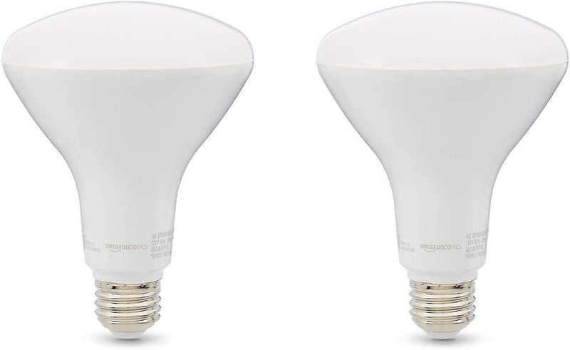 2PK 11=65W BR30 LED BULB SOFT WHITE DIMMABLE