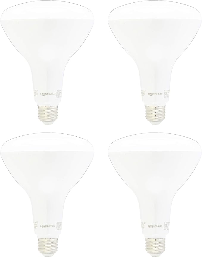 4pk 15=100w BR40 LED BULB SOFT WHITE DIMMABLE