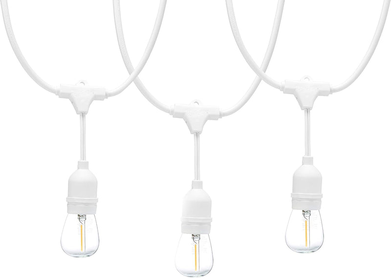 24' STRING LIGHT & 8 S14 LED BULBS