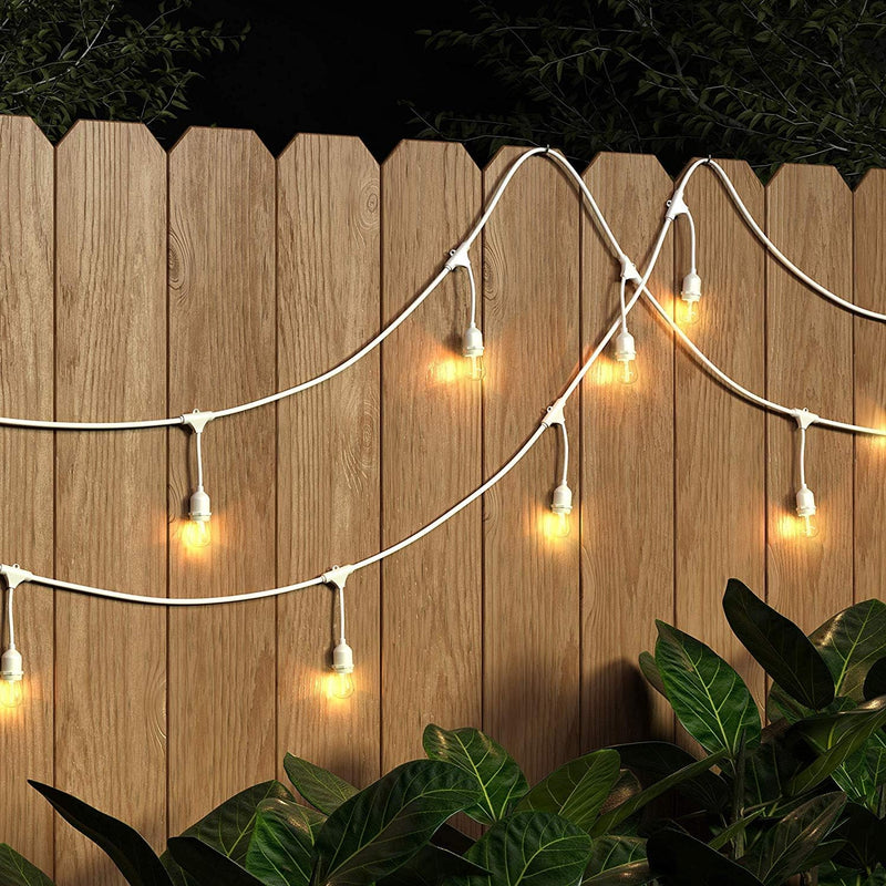 24' STRING LIGHT & 8 S14 LED BULBS