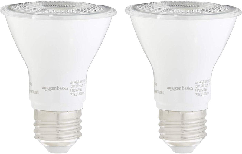 2pk 7=50W PAR 20 LED BULB DAYLIGHT DIMMABLE