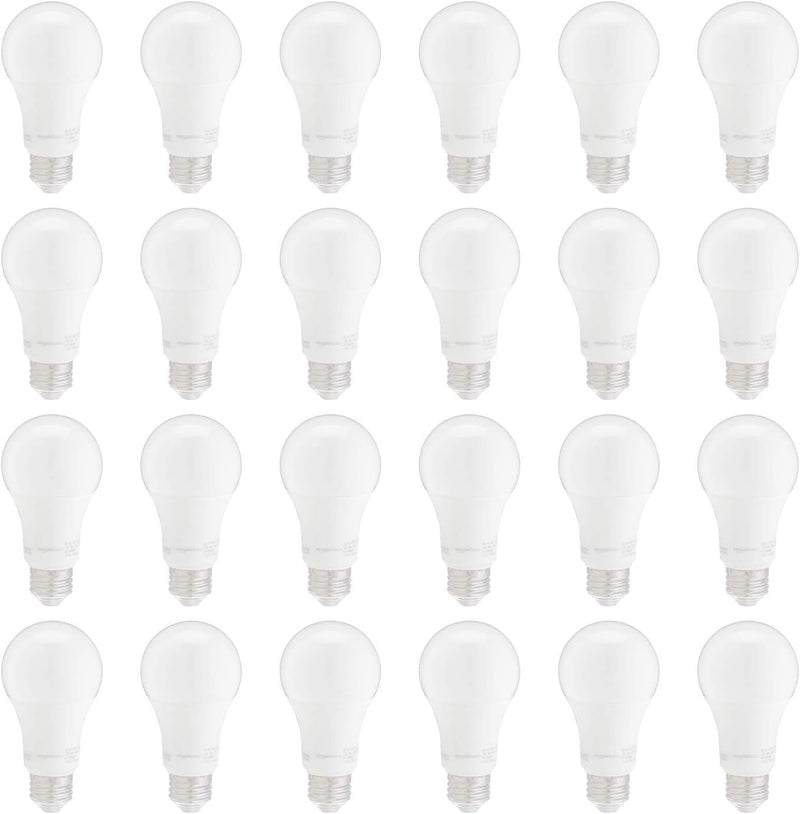 24pk 15=100w A19 LED BULB SOFT WHITE NON DIMMABLE