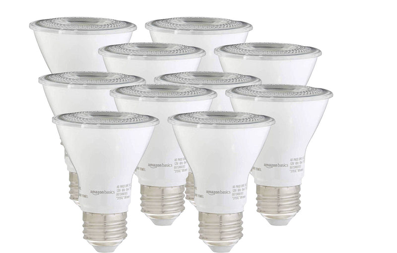 10pk 7=50W PAR20 LED BULB DIMMABLE