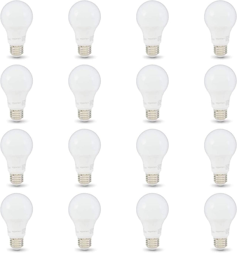 16PK 9=60W A19 LED BULB WARM WHITE NON DIMMABLE