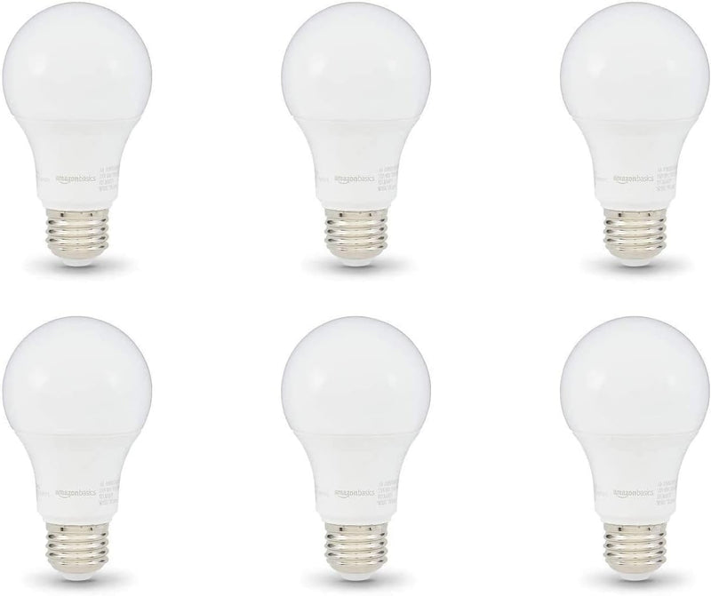 6PK 15=100W A19 LED BULB WARM WHITE NON DIMMABLE