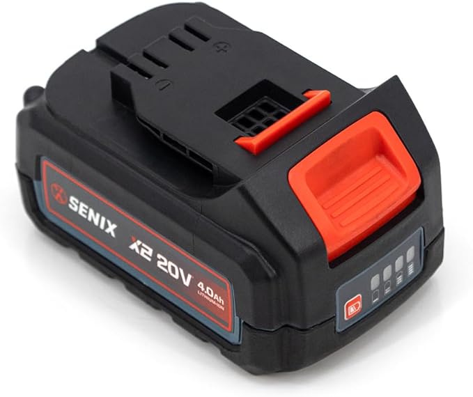 SENIX 20V 4AH RECHARGEABLE LITHIUM-ION BATTERY