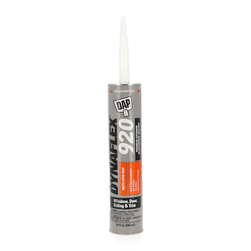 DAP DYNAFLEX 920 10.1OZ PREMIUM EXTERIOR ELASTOMERIC SEALANT -SHORLINE CREAM NO BIG BOX