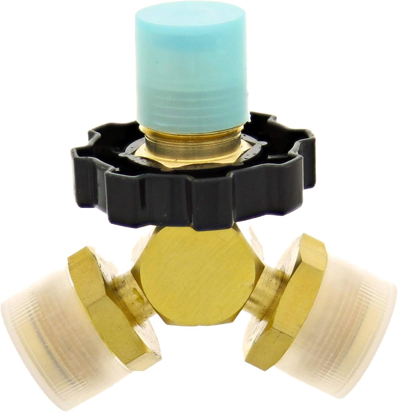 BOBS BRASS PROPANE Y ADAPTER SPLITTER QCC1 CONNECTORS
