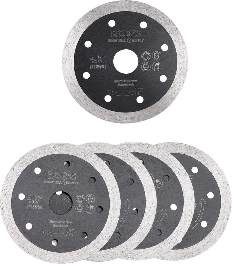 BOBS 5PC 4-1/2'' DIAMOND TURBO BLADES