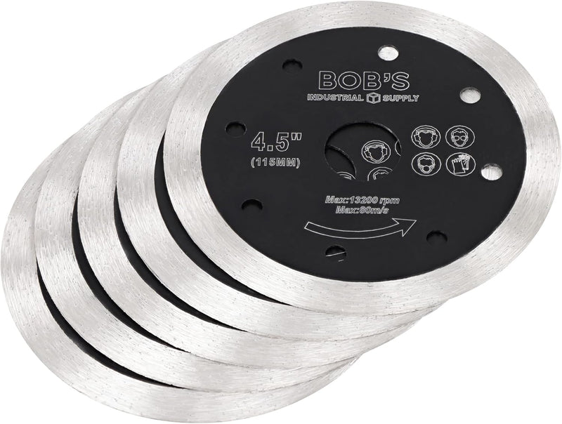 BOBS 5PC 4-1/2'' DIAMOND TURBO BLADES