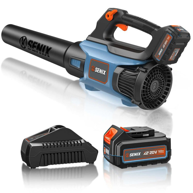 SENIX 20V CORDLESS BRUSHLESS LEAF BLOWER BARE TOOL NO BATTERY 450 CFM