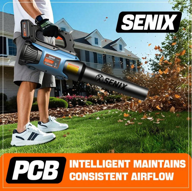 SENIX 20V CORDLESS BRUSHLESS LEAF BLOWER BARE TOOL NO BATTERY 450 CFM