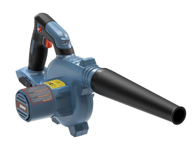 SENIX 20V COMPACT CORDLESS LEAF BLOWER -BARE TOOL NO BATTERY 75 CFM 181MPH