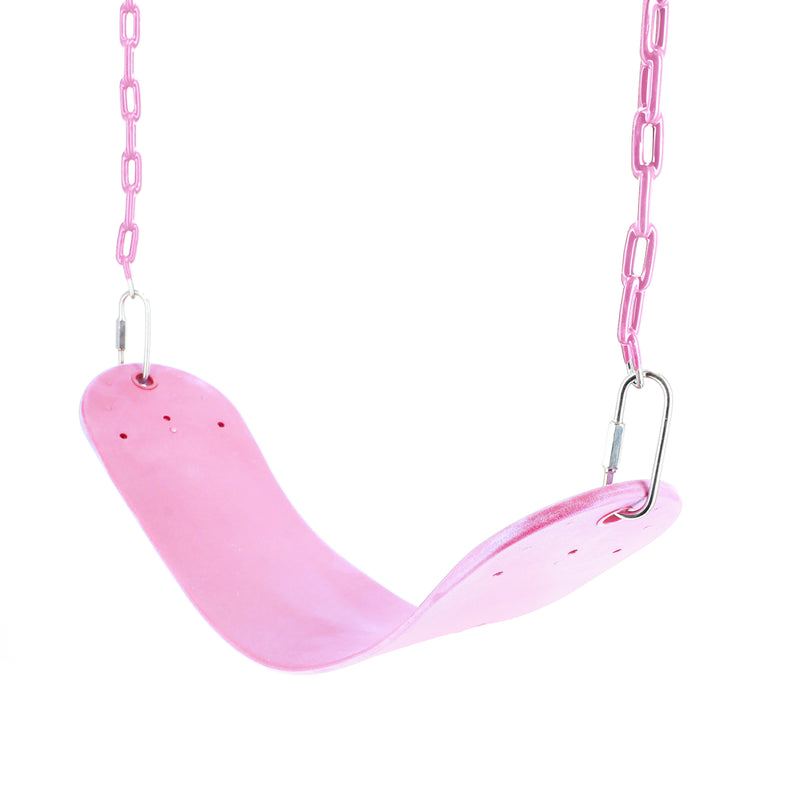 CREATIVE CEDAR DESIGNS STANDARD SWING SEAT WITH CHAINS PINK NO BIG BOX