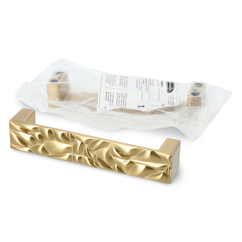 Calathea 5-1/16 '' (128mm) Center-to-Center Brushed Gold Cabinet Pull