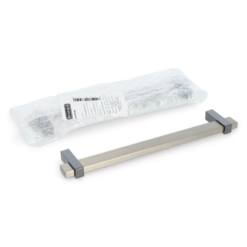 Mulino 7-9/16 '' (192mm) Center-to-Center Silver Champagne-Black Nickel Cabinet Pull