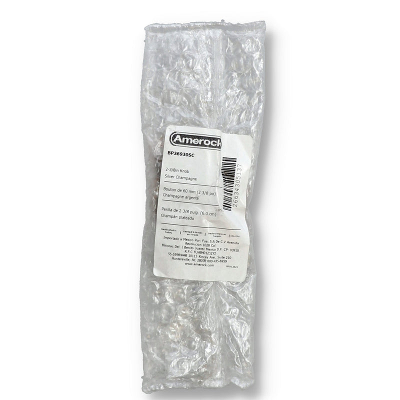 2-3/8'' FINGER PULL SILVER CHAMPAGNE CARRIGAN