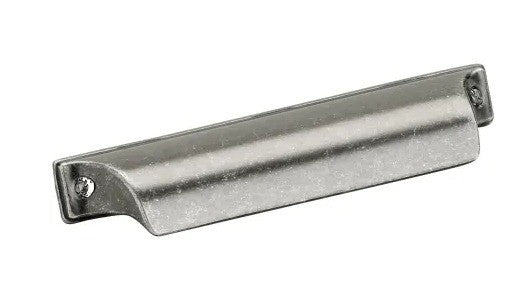4-1/2'' (64MM) CABINET CUP PULL ANTIQUE IRON JOLENE #452364