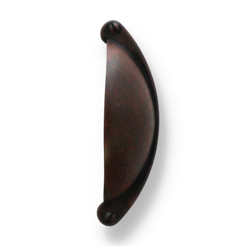 2-1/2'' CUP PULL ANTIQUE RUST FINISH