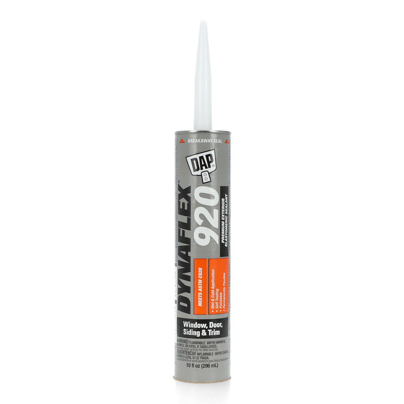 DAP DYNAFLEX 920 10.1OZ PREMIUM EXTERIOR ELASTOMERIC SEALANT-GREY COLORS NO BIG BOX
