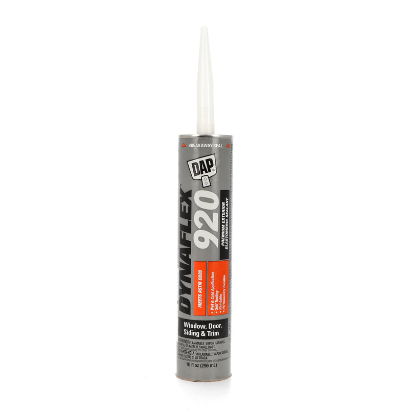 DAP DYNAFLEX 920 10.1OZ PREMIUM EXTERIOR ELASTOMERIC SEALANT-BROWN COLORS NO BIG BOX
