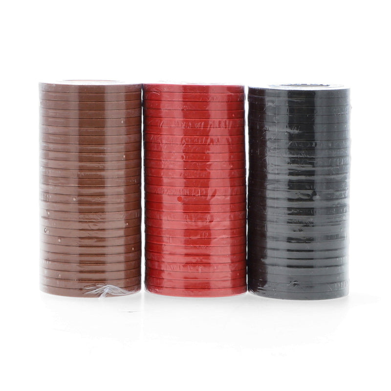 25CT 14 GRAM RED CLAY POKER CHIPS BLANK AMOUNT