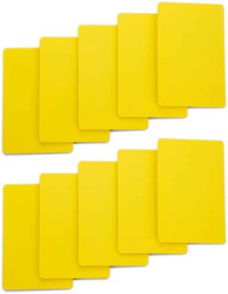 BRYBELLY 10CT YELLOW POKER CUT CARDS