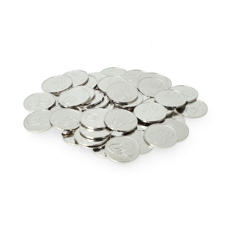50CT CHERRY METAL SLOT MACHINE TOKENS