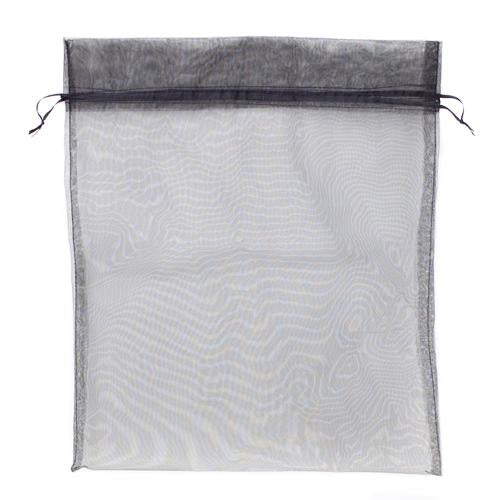 10x12" BLACK MESH ORGANIZER BAG w/DRAWSTRING