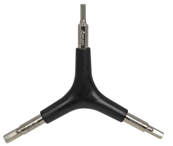 BIKE SHOP 3-SIDED ALLEN WRENCH W/ 4/5/6MM HEADS