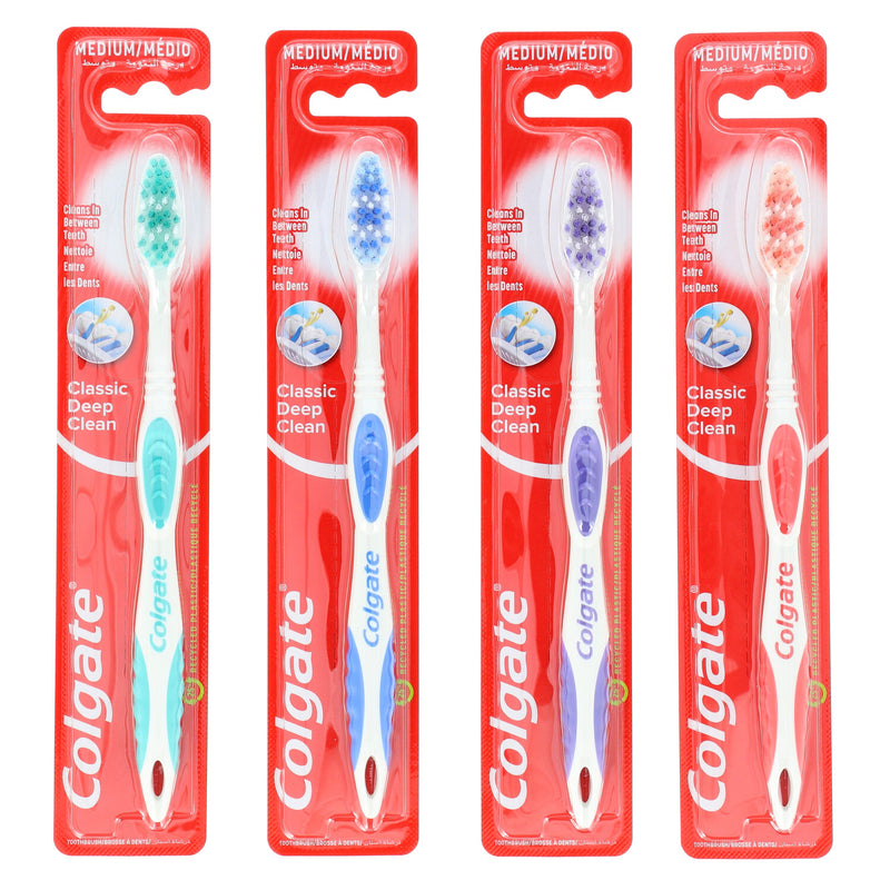 12pk COLGATE CARDED PREMIER CLEAN TOOTHBRUSH -SOFT