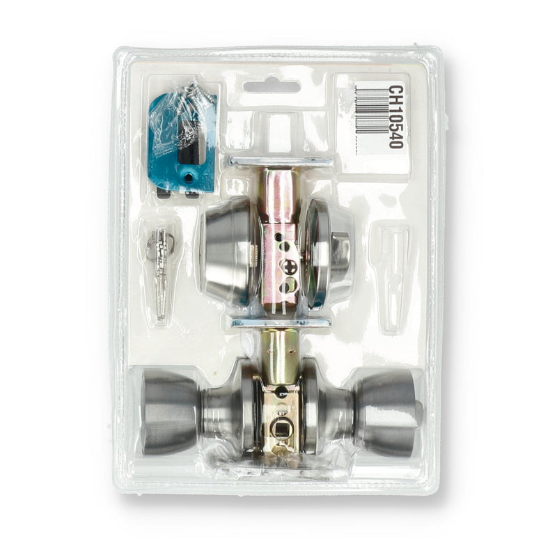 PROTOUCH 2PK ENTRY LOCK & DEADBOLT KEYED ALIKE SATIN NICKEL