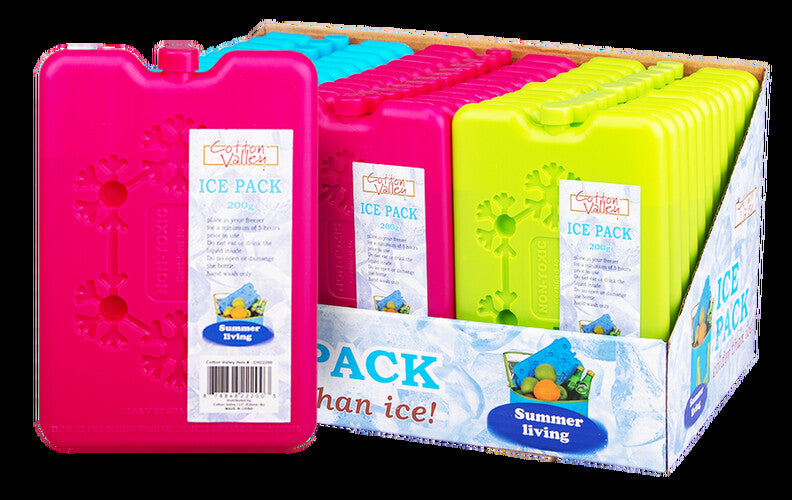 200 GRAM ICE PACK ASSORTED COLORS