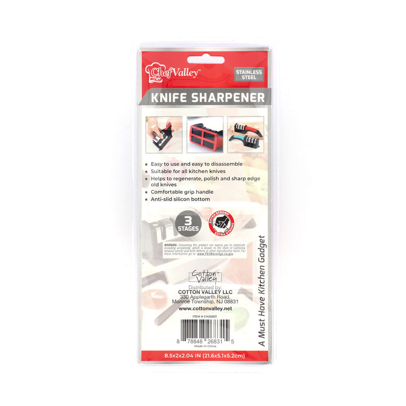 CERAMIC KNIFE SHARPENER 3 GROOVE