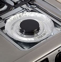 8PK ROUND FOIL BURNER LINERS