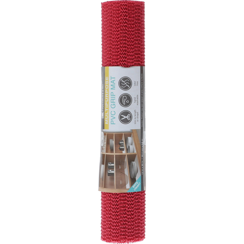 PVC GRIP MAT SHELF LINER 12x60''