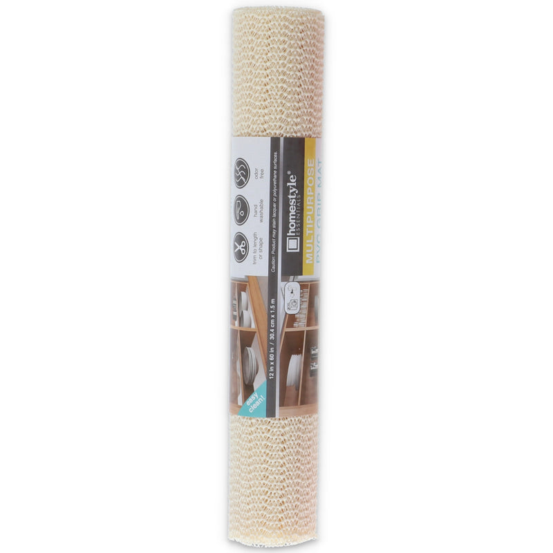 PVC GRIP MAT SHELF LINER 12x60''